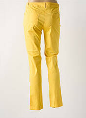Pantalon slim jaune AGATHE & LOUISE pour femme seconde vue