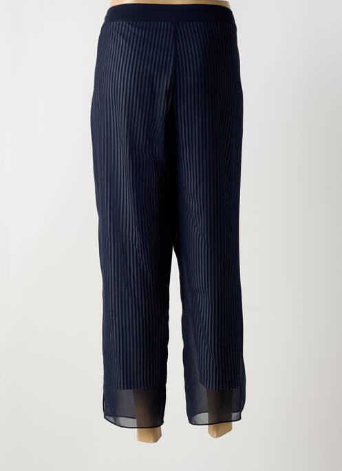 Pantalon 7/8 taille élastique taille normale bleu MERI & ESCA femme