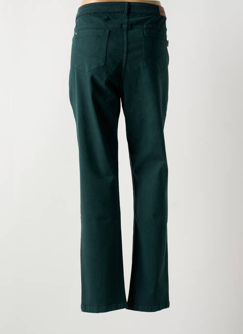 Jeans coupe slim vert AGATHE & LOUISE pour femme