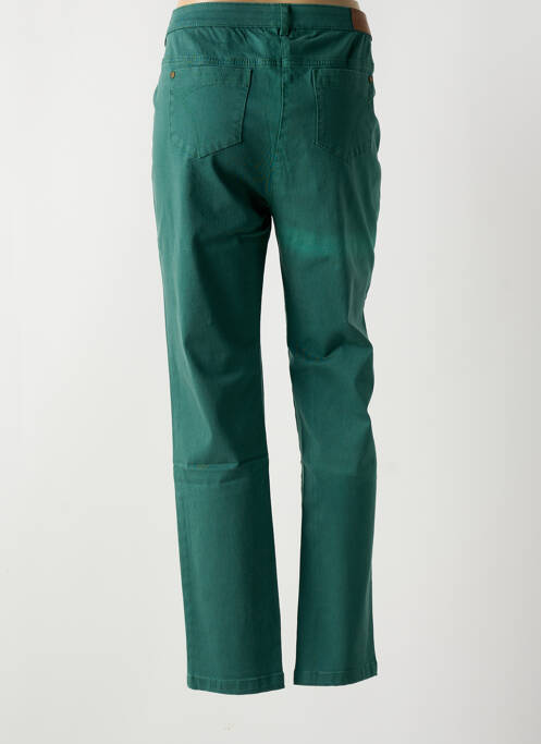 Jeans coupe slim vert AGATHE & LOUISE pour femme