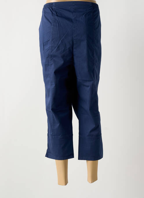 Pantacourt bleu GUY DUBOUIS pour femme