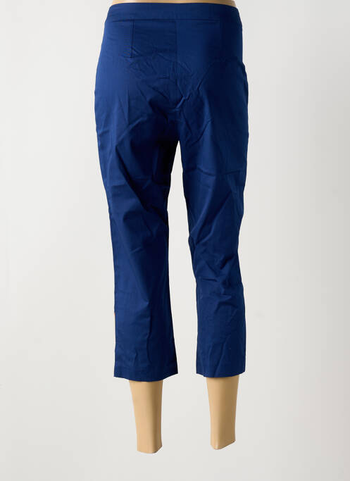 Pantacourt bleu JEAN DELFIN pour femme