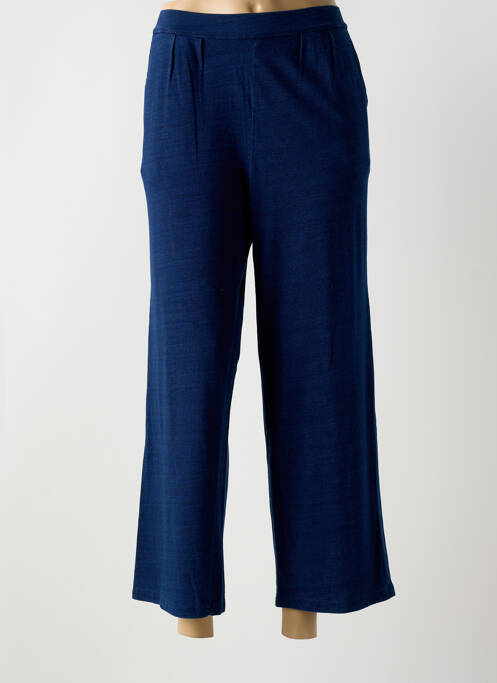 Pantalon 7/8 bleu L'ATELIER D'ANNA pour femme