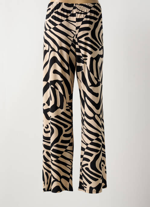 Pantalon droit beige MARBLE femme