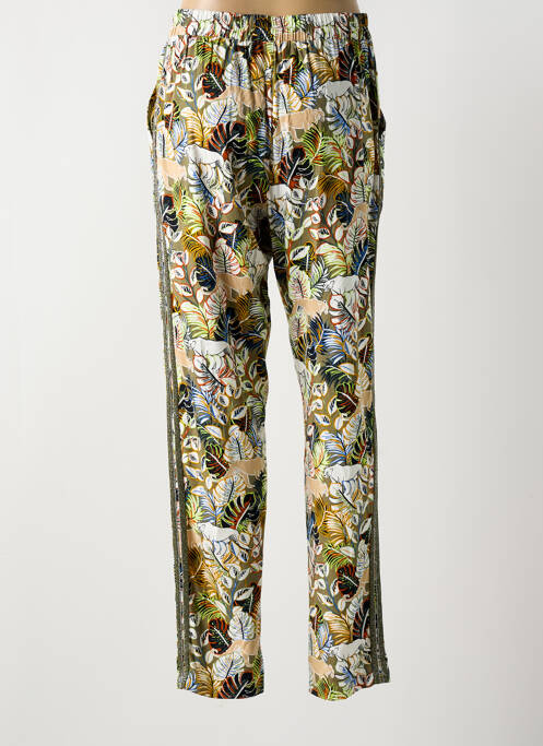 Pantalon droit vert CONCEPT K pour femme