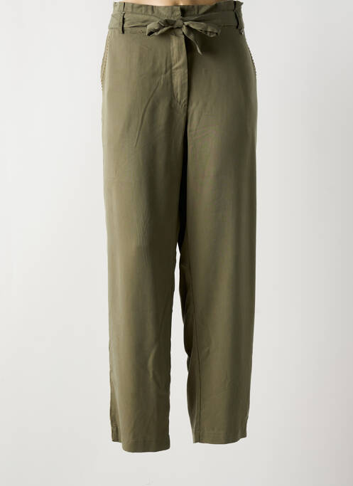 Pantalon droit vert CONCEPT K pour femme