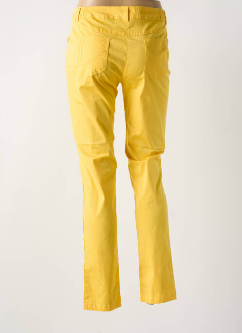 Pantalon slim jaune AGATHE & LOUISE pour femme
