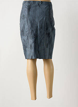 Jupe mi-longue taille à pinces gris JEAN DELFIN femme
