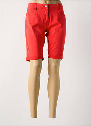 Bermuda taille basse taille basse rouge WOMENS BEST femme