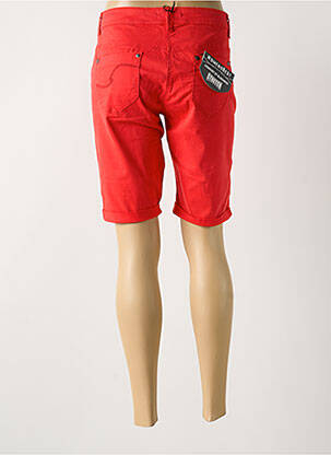 Bermuda taille basse taille basse rouge WOMENS BEST femme