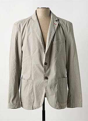 Blazer coupe cintrée gris PETER COFOX homme