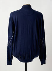 Gilet manches longues bleu BLACK WELLIS pour homme seconde vue