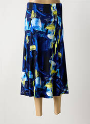 Jupe longue bleu MARBLE pour femme seconde vue