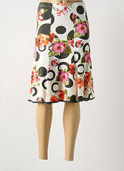 Jupe mi-longue beige JEAN DELFIN pour femme seconde vue