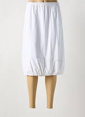 Jupe mi-longue blanc JEAN DELFIN pour femme seconde vue