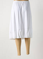Jupe mi-longue blanc JEAN DELFIN pour femme seconde vue