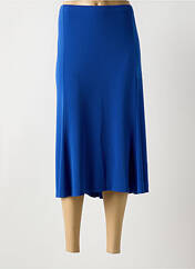 Jupe mi-longue bleu GUY DUBOUIS pour femme seconde vue