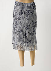 Jupe mi-longue gris AGATHE & LOUISE pour femme seconde vue