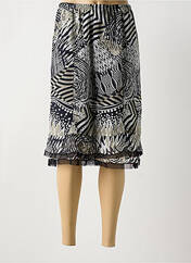 Jupe mi-longue noir TELMAIL pour femme seconde vue