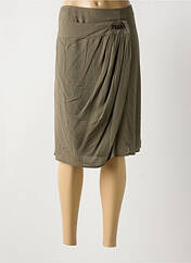Jupe mi-longue vert JEAN DELFIN pour femme seconde vue