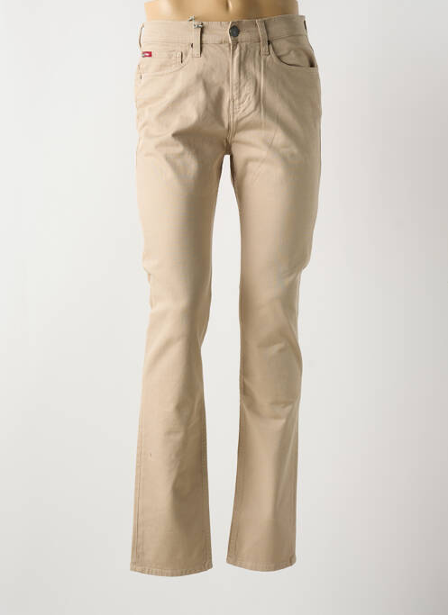 Jeans coupe slim beige LEE COOPER pour homme