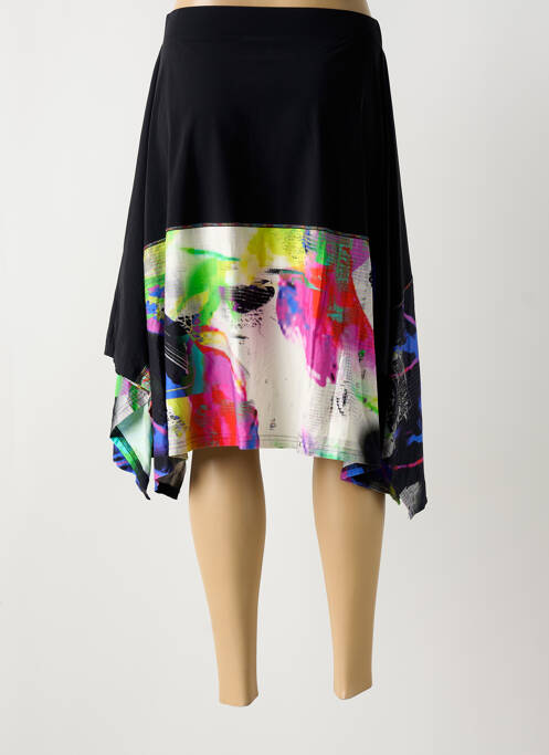 Jupe mi-longue noir MERI & ESCA pour femme