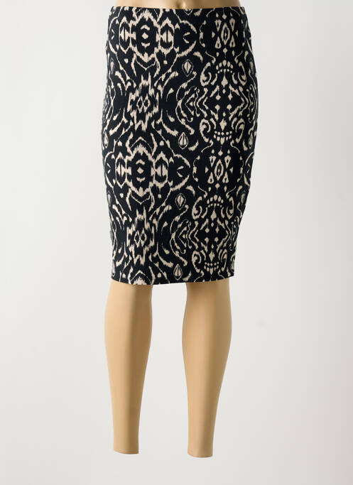 Jupe mi-longue noir SURKANA pour femme