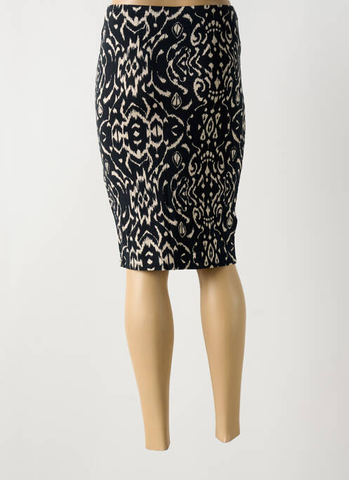 Jupe mi-longue noir SURKANA femme