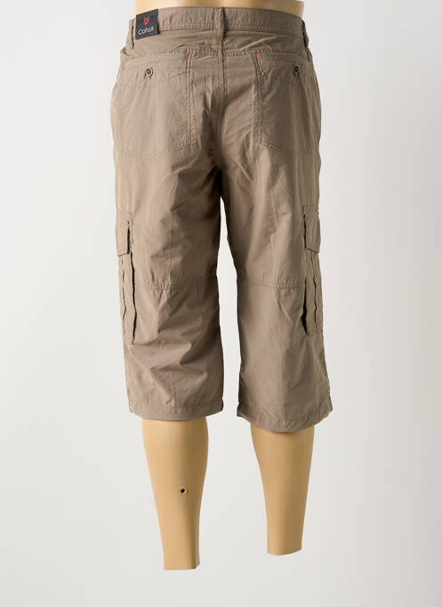 Pantacourt marron COFOX pour homme