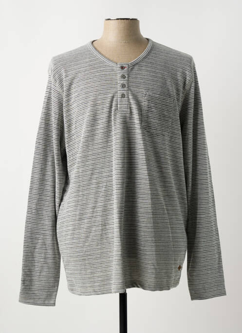 T-shirt gris LEE COOPER pour homme