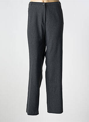 Pantalon droit stretch taille normale gris GUY DUBOUIS femme