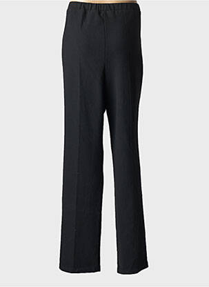 Pantalon droit stretch taille normale noir GUY DUBOUIS femme