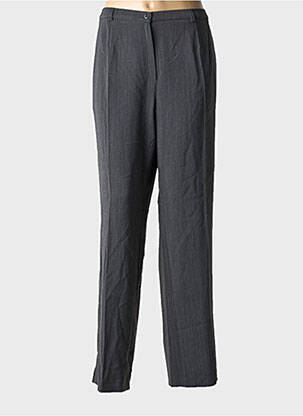 Pantalon droit stretch taille normale gris GUY DUBOUIS femme