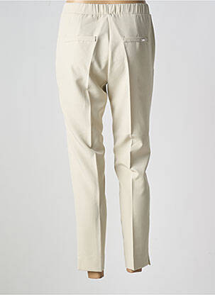 Pantalon 7/8 stretch taille normale beige TELMAIL femme