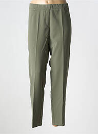 Pantalon slim taille élastique taille normale vert TELMAIL femme