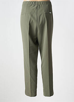 Pantalon slim taille élastique taille normale vert TELMAIL femme