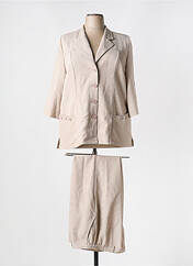 Ensemble pantalon beige GUY DUBOUIS pour femme seconde vue