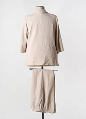 Ensemble pantalon beige GUY DUBOUIS pour femme seconde vue