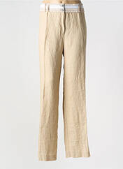 Pantalon droit beige FRED SABATIER pour femme seconde vue
