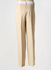 Pantalon droit beige FRED SABATIER pour femme seconde vue