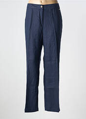 Pantalon droit bleu FRED SABATIER pour femme seconde vue