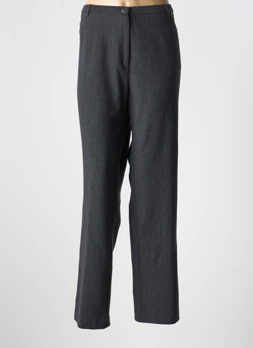 Pantalon droit stretch taille normale gris GUY DUBOUIS femme