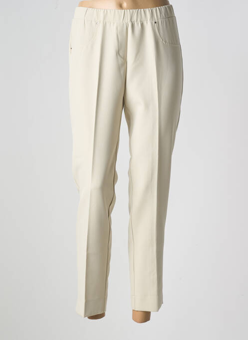 Pantalon 7/8 beige TELMAIL pour femme