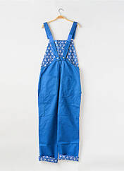 Salopette bleu HABILE pour femme seconde vue