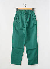 Pantalon droit vert HABILE pour femme seconde vue
