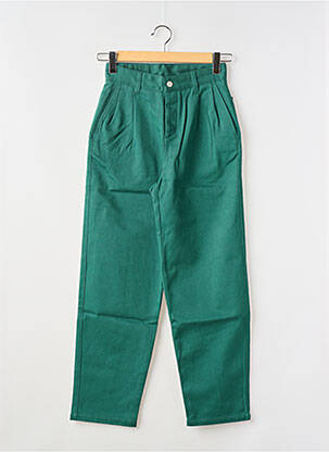 Pantalon droit vert HABILE pour femme