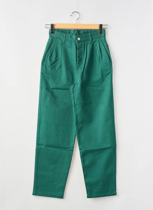 Pantalon droit vert HABILE pour femme