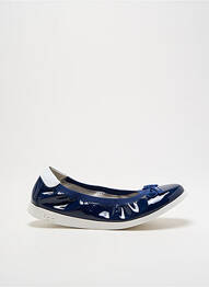 Ballerines matière lisse bout rond bleu LPB fille
