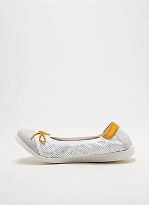 Ballerines bout rond bout rond blanc LPB fille