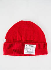 Bonnet rouge HABILE pour unisexe seconde vue